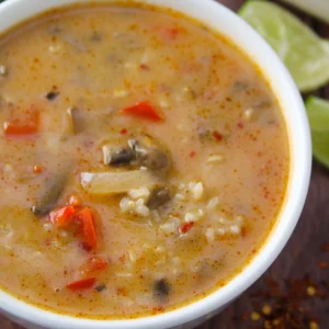 Mashroom Thai soup